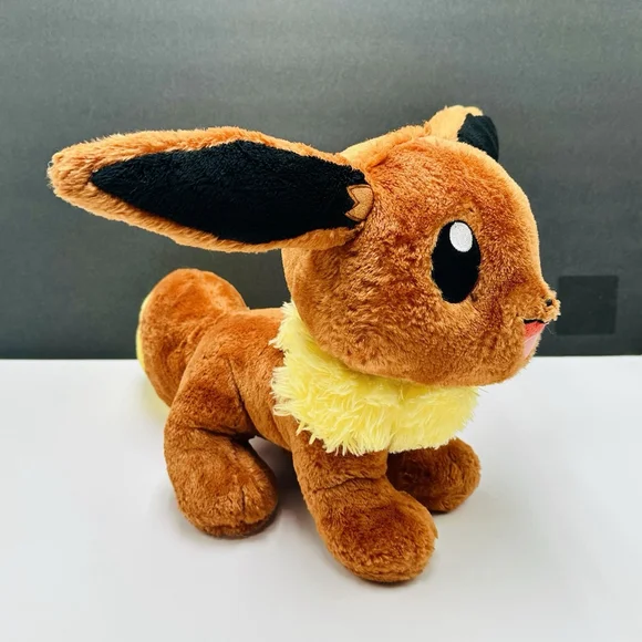 Build-A-Bear Workshop Pokémon EEVEE 16” Plush Stuffed Animal 2017 BAB No Sound - Picture 3 of 11